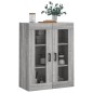 vidaXL Wandschrank Grau Sonoma 69,5x34x90 cm vidaXL Wandschrank Grau Sonoma 69,5x34x90 cm