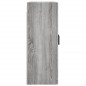 vidaXL Wandschrank Grau Sonoma 69,5x34x90 cm vidaXL Wandschrank Grau Sonoma 69,5x34x90 cm
