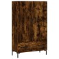 vidaXL Highboard Räuchereiche 69,5x31x115 cm Holzwerkstoff vidaXL Highboard Räuchereiche 69,5x31x115 cm Holzwerkstoff