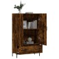 vidaXL Highboard Räuchereiche 69,5x31x115 cm Holzwerkstoff vidaXL Highboard Räuchereiche 69,5x31x115 cm Holzwerkstoff