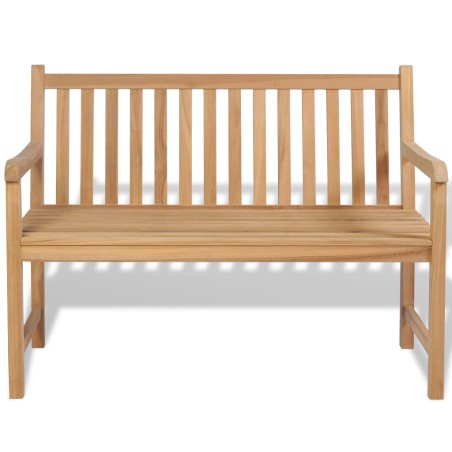 vidaXL Gartenbank 120 cm Teak