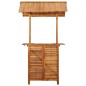vidaXL Outdoor-Bartisch mit Dach 113x106x217 cm Akazie Massivholz vidaXL Outdoor-Bartisch mit Dach 113x106x217 cm Akazie Massivholz