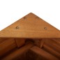 vidaXL Outdoor-Bartisch mit Dach 113x106x217 cm Akazie Massivholz vidaXL Outdoor-Bartisch mit Dach 113x106x217 cm Akazie Massivholz