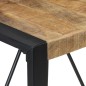 vidaXL Esstisch 80x80x75 cm Raues Mangoholz vidaXL Esstisch 80x80x75 cm Raues Mangoholz
