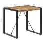 vidaXL Esstisch 80x80x75 cm Raues Mangoholz vidaXL Esstisch 80x80x75 cm Raues Mangoholz
