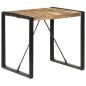 vidaXL Esstisch 80x80x75 cm Raues Mangoholz vidaXL Esstisch 80x80x75 cm Raues Mangoholz