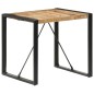 vidaXL Esstisch 80x80x75 cm Raues Mangoholz vidaXL Esstisch 80x80x75 cm Raues Mangoholz