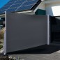 HI Seitenmarkise 3×1,6 m Schwarz Polyester HI Seitenmarkise 3×1,6 m Schwarz Polyester