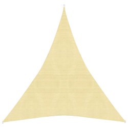 vidaXL Sonnensegel 160 g/m² Beige 3x4x4 m HDPE