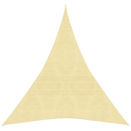 vidaXL Sonnensegel 160 g/m² Beige 3x4x4 m HDPE