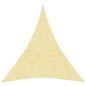 vidaXL Sonnensegel 160 g/m² Beige 3x4x4 m HDPE vidaXL Sonnensegel 160 g/m² Beige 3x4x4 m HDPE