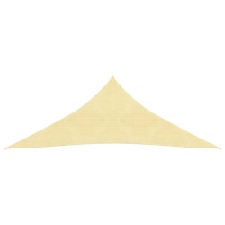 vidaXL Sonnensegel 160 g/m² Beige 3x4x4 m HDPE