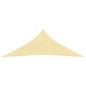 vidaXL Sonnensegel 160 g/m² Beige 3x4x4 m HDPE vidaXL Sonnensegel 160 g/m² Beige 3x4x4 m HDPE