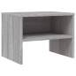 vidaXL Nachttisch Grau Sonoma 40x30x30 cm Holzwerkstoff vidaXL Nachttisch Grau Sonoma 40x30x30 cm Holzwerkstoff