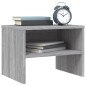 vidaXL Nachttisch Grau Sonoma 40x30x30 cm Holzwerkstoff vidaXL Nachttisch Grau Sonoma 40x30x30 cm Holzwerkstoff