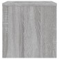 vidaXL Nachttisch Grau Sonoma 40x30x30 cm Holzwerkstoff vidaXL Nachttisch Grau Sonoma 40x30x30 cm Holzwerkstoff