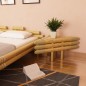 vidaXL Nachttische 2 Stk. 60x60x40 cm Bambus Natur vidaXL Nachttische 2 Stk. 60x60x40 cm Bambus Natur