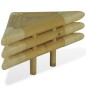 vidaXL Nachttische 2 Stk. 60x60x40 cm Bambus Natur vidaXL Nachttische 2 Stk. 60x60x40 cm Bambus Natur