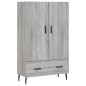 vidaXL Highboard Grau Sonoma 69,5x31x115 cm Holzwerkstoff vidaXL Highboard Grau Sonoma 69,5x31x115 cm Holzwerkstoff