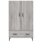 vidaXL Highboard Grau Sonoma 69,5x31x115 cm Holzwerkstoff vidaXL Highboard Grau Sonoma 69,5x31x115 cm Holzwerkstoff