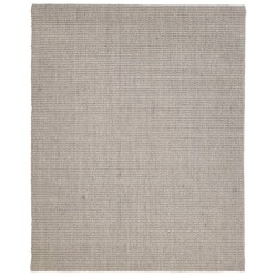 vidaXL Teppich Natur Sisal 80x150 cm Sandfarbe