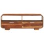 vidaXL TV-Schrank 110x30x40 cm Massivholz Akazie vidaXL TV-Schrank 110x30x40 cm Massivholz Akazie