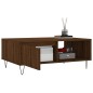 vidaXL Couchtisch Braun Eichen-Optik 90x60x35 cm Holzwerkstoff vidaXL Couchtisch Braun Eichen-Optik 90x60x35 cm Holzwerkstoff