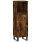 vidaXL Badschrank Räuchereiche 30x30x100 cm Holzwerkstoff vidaXL Badschrank Räuchereiche 30x30x100 cm Holzwerkstoff
