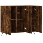 vidaXL Sideboard Räuchereiche 90x34x80 cm Holzwerkstoff vidaXL Sideboard Räuchereiche 90x34x80 cm Holzwerkstoff