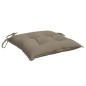 Stuhlkissen 4 Stk. Taupe 50x50x7 cm Oxford-Gewebe Stuhlkissen 4 Stk. Taupe 50x50x7 cm Oxford-Gewebe