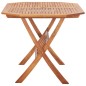 vidaXL Gartentisch Klappbar 135x85x75 cm Massivholz Akazie vidaXL Gartentisch Klappbar 135x85x75 cm Massivholz Akazie