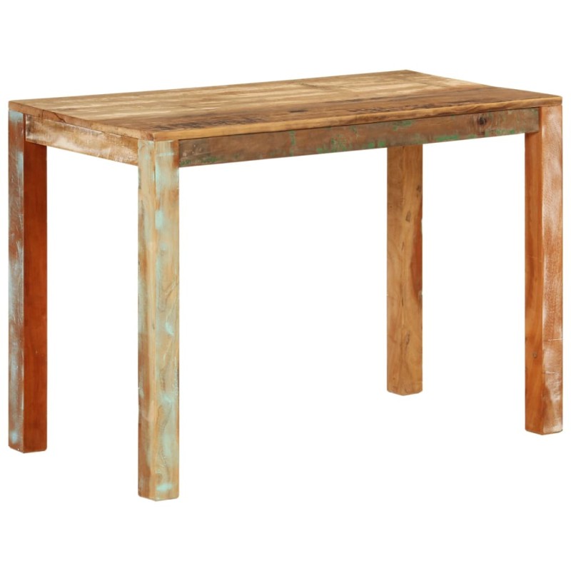 vidaXL Esstisch 110x55x76 cm Altholz Massiv vidaXL Esstisch 110x55x76 cm Altholz Massiv