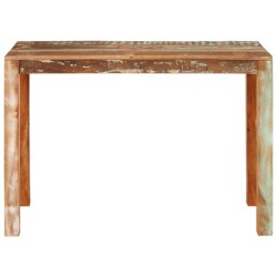 vidaXL Esstisch 110x55x76 cm Altholz Massiv