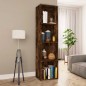 vidaXL Bücherschrank/TV-Schrank Räuchereiche 36x30x143cm Holzwerkstoff vidaXL Bücherschrank/TV-Schrank Räuchereiche 36x30x143cm Holzwerkstoff