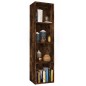 vidaXL Bücherschrank/TV-Schrank Räuchereiche 36x30x143cm Holzwerkstoff vidaXL Bücherschrank/TV-Schrank Räuchereiche 36x30x143cm Holzwerkstoff