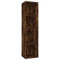 vidaXL Bücherschrank/TV-Schrank Räuchereiche 36x30x143cm Holzwerkstoff vidaXL Bücherschrank/TV-Schrank Räuchereiche 36x30x143cm Holzwerkstoff
