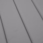 Sonnenliegen-Auflage Grau 200x50x3 cm Oxford-Gewebe Sonnenliegen-Auflage Grau 200x50x3 cm Oxford-Gewebe
