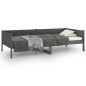 vidaXL Tagesbett Grau Massivholz Kiefer 80x200 cm vidaXL Tagesbett Grau Massivholz Kiefer 80x200 cm