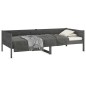 vidaXL Tagesbett Grau Massivholz Kiefer 80x200 cm vidaXL Tagesbett Grau Massivholz Kiefer 80x200 cm