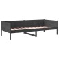 vidaXL Tagesbett Grau Massivholz Kiefer 80x200 cm vidaXL Tagesbett Grau Massivholz Kiefer 80x200 cm