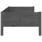 vidaXL Tagesbett Grau Massivholz Kiefer 80x200 cm vidaXL Tagesbett Grau Massivholz Kiefer 80x200 cm