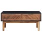 vidaXL Couchtisch 90x50x40 cm Akazie Massivholz und MDF