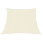 vidaXL Sonnensegel 160 g/m² Creme 4/5x4 m HDPE vidaXL Sonnensegel 160 g/m² Creme 4/5x4 m HDPE