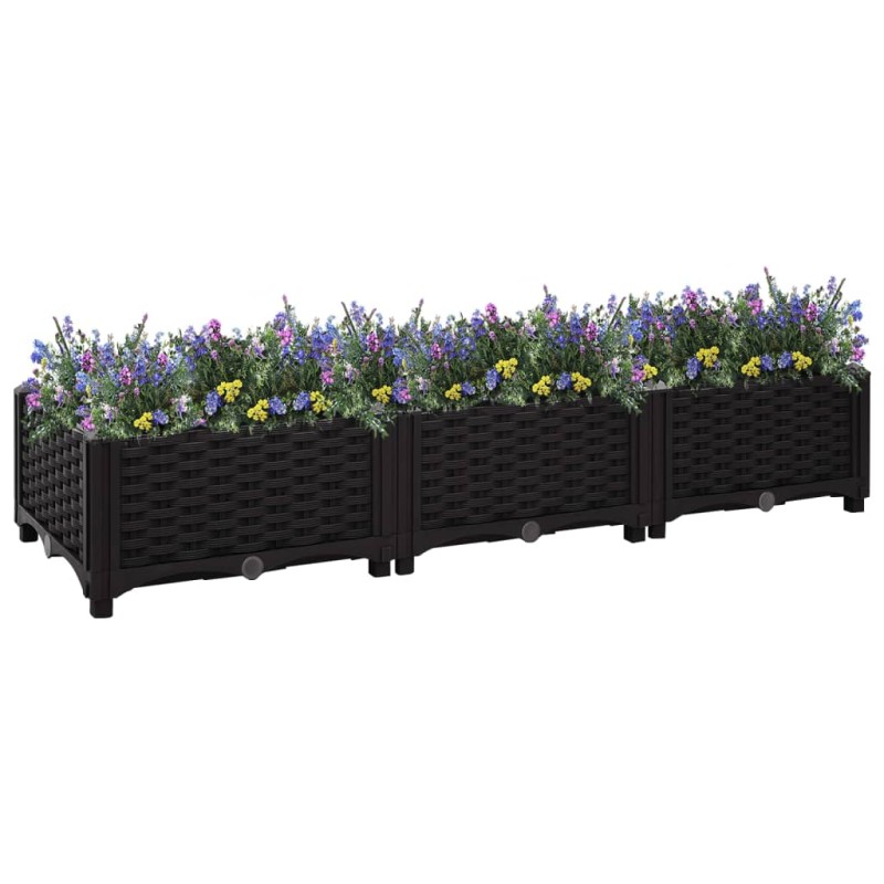 vidaXL Hochbeet 120x40x23 cm Polypropylen vidaXL Hochbeet 120x40x23 cm Polypropylen
