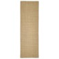 vidaXL Teppich Natur Sisal 80x250 cm vidaXL Teppich Natur Sisal 80x250 cm