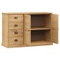 vidaXL Sideboard mit Schubladen VIGO 113x40x75 cm Massivholz Kiefer vidaXL Sideboard mit Schubladen VIGO 113x40x75 cm Massivholz Kiefer