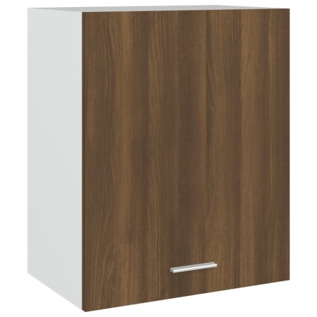 vidaXL Hängeschrank Braun Eiche 50x31x60 cm Holzwerkstoff