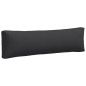 Palettenkissen 2-tlg. Schwarz Stoff Palettenkissen 2-tlg. Schwarz Stoff