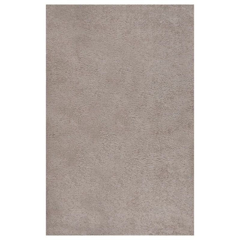 vidaXL Teppich Shaggy Hochflor Beige 200x290 cm vidaXL Teppich Shaggy Hochflor Beige 200x290 cm