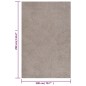 vidaXL Teppich Shaggy Hochflor Beige 200x290 cm vidaXL Teppich Shaggy Hochflor Beige 200x290 cm